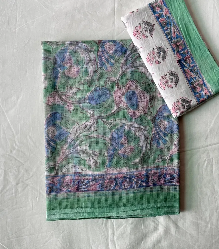Breathable Kota Cotton Sarees